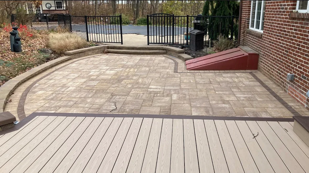 Multi-Level Patio and Deck Installation