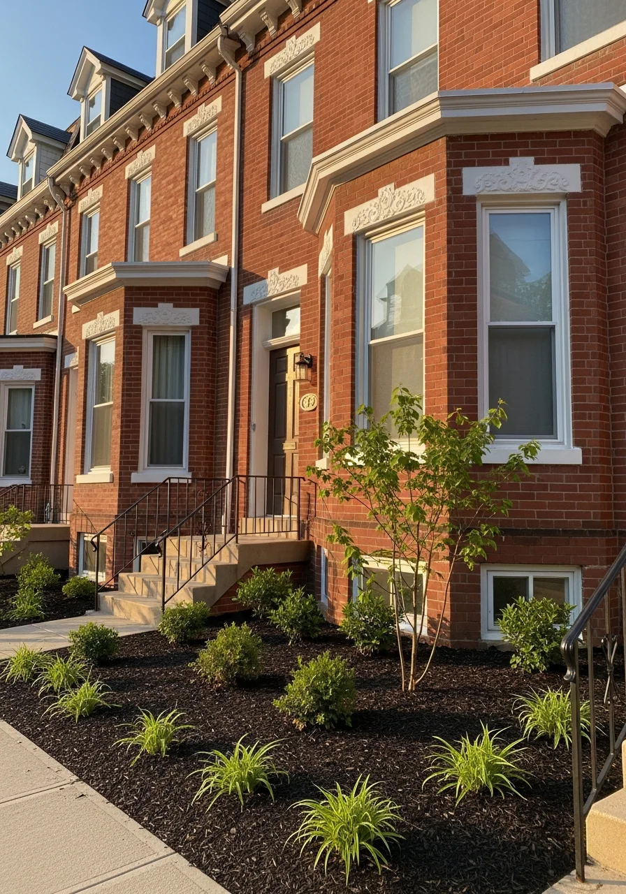 Phoenixville residential property showing historic architecture with modern updates.